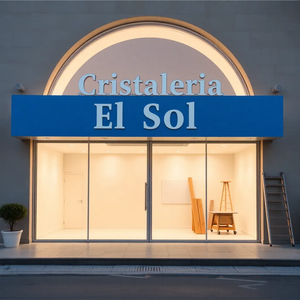 Cristalería El Sol en Leganés