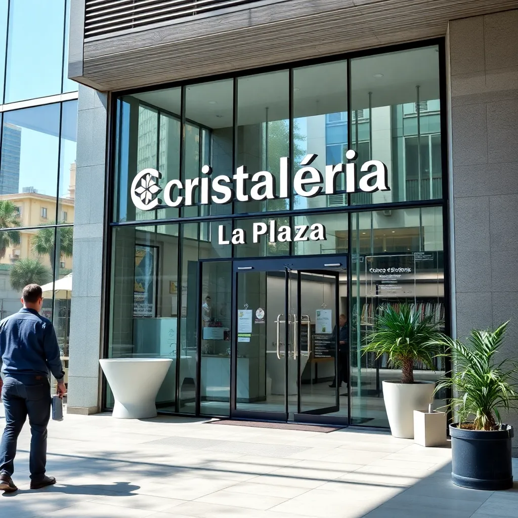 Cristalería La Plaza. Enmarcación en Barajas