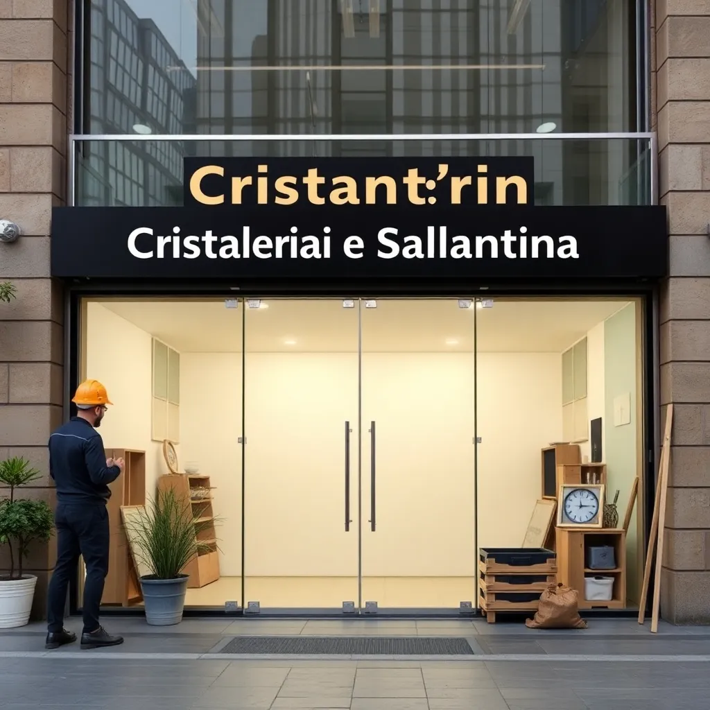 Cristalería Salmantina en Puente de Vallecas
